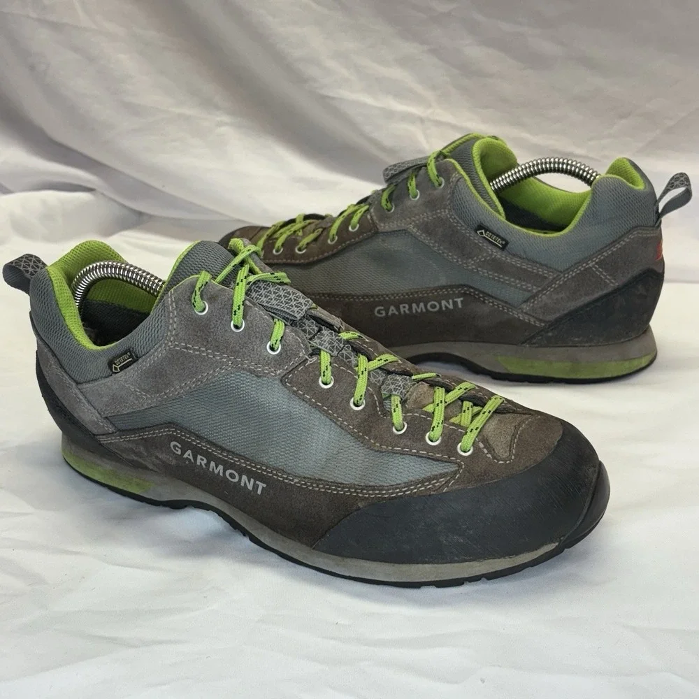 Garmont Sticky Weekend Hiking Shoes Mens Sz US 10 Gore Tex Vibram Suede GorpCore